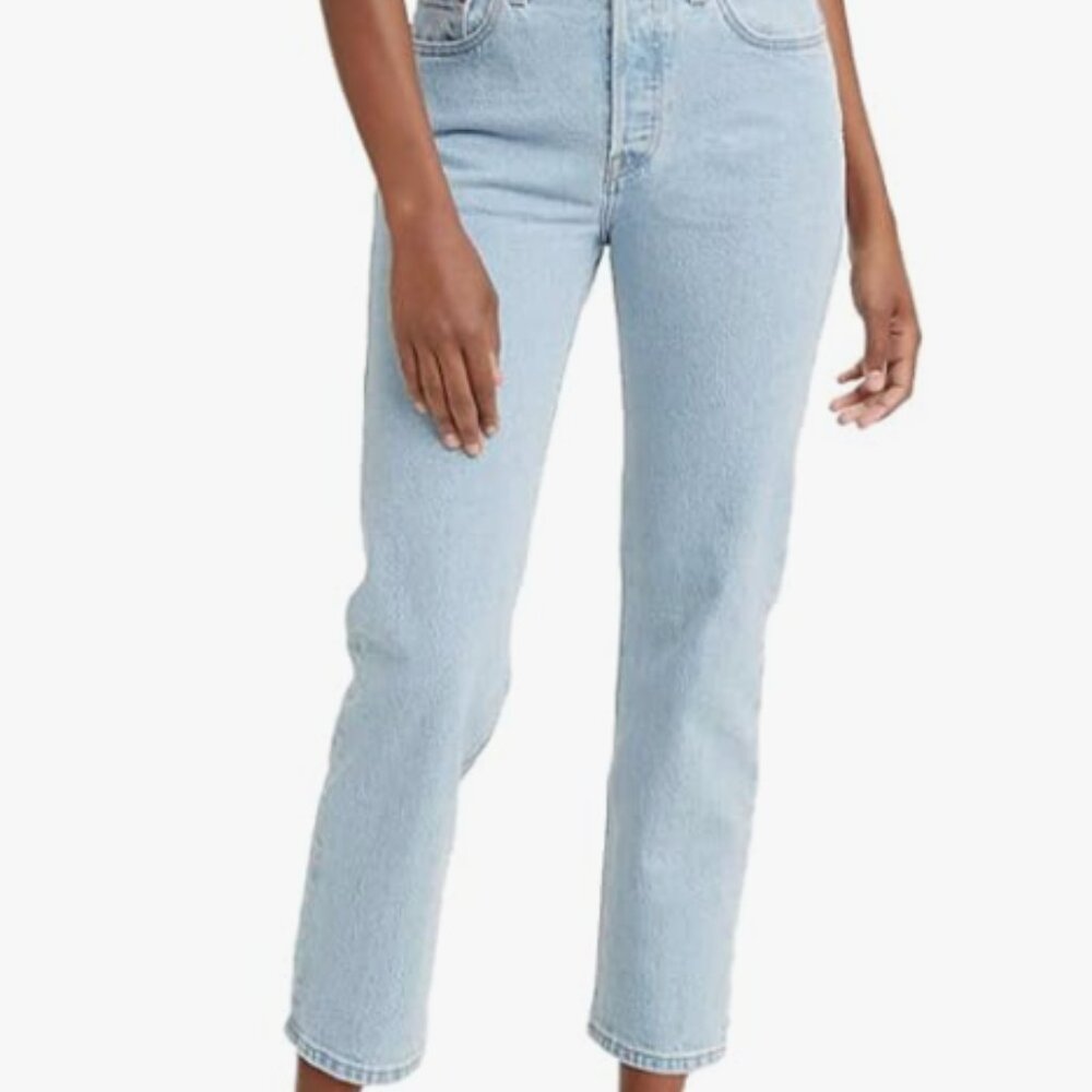Levi's Women's 501 Crop Jeans - Samba Blues